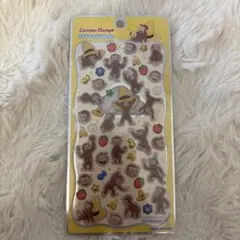 おさるのジョージ　プチドロップステッカー