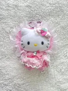 サンリオ ハローキティ ラブリーフリル マスコットホルダー ロリータ