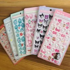 サンリオ ボンボンドロップシール風♡6枚セット