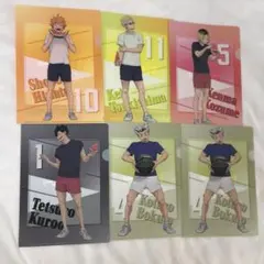 ハイキュー ミニクリアファイル セット