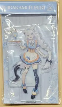 ホロライブ 白上フブキ 1期生 6周年記念 チェキ風カード＆チェキ風