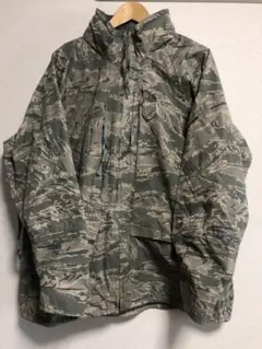 実物 USAF デジカモ タイガーストライプ ゴアテックスパーカーX-LARGE