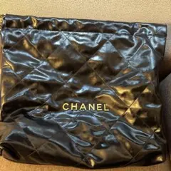 CHANEL ショルダーバッグ ツイード バケットネイビー ノベルティ