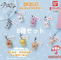 SKZOO スキズ　めじるしアクセサリー　全8種　コンプリートセット　ガチャ