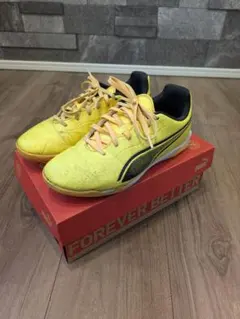 PUMA KING サッカーシューズ イエロー