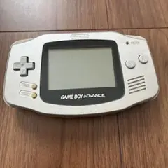 ゲームボーイアドバンス 本体 シルバー AGB-001