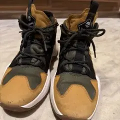 Timberland ハイカットスニーカー オリーブ/ブラウンのサムネイル
