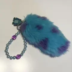 当時物　ディズニーリゾート　モンスターズインク　サリーのしっぽ　ストラップ