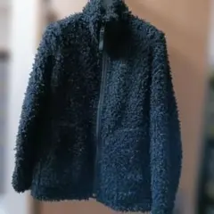 UNIQLOフリースジャケット リバーシブル　ブラック