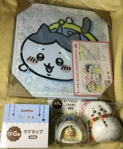 新品未開封品 ちいかわ マグカップ・オーナメント・ぬいぐるみセット