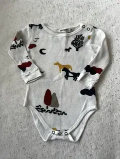 Bobo Choses リブ編みロンパース 6-12ヶ月