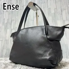 まりあ様❣️Enseアンサ トートバッグ ハンドバッグ 本革 ブラック 美品 まりあ様❣️Enseアンサ トートバッグ ハンドバッグ 本革 ブラック 美