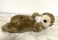 昭和レトロ ぬいぐるみの三英 ラッコ ぬいぐるみ 中古品 - メルカリ