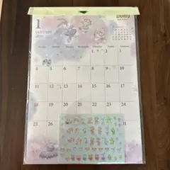 ⭐︎お値下げ中⭐︎ダッフィーとフレンズ 2026年壁掛けカレンダー