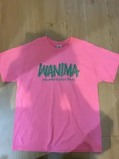 WANIMA ピンク Tシャツ PIZZA OF DEATH