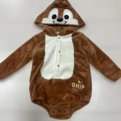 ディズニー　チップ　ロンパース