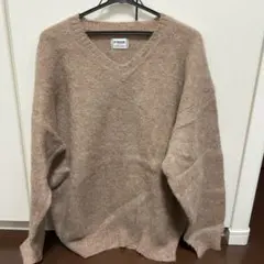 McGREGOR COLLECTION モヘヤ Vネック ニットプルオーバー