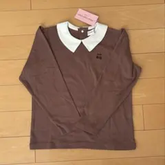 【新品 タグ付き】moo non non 長袖 140cm チェリー刺繍
