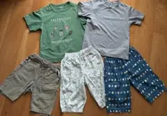 ユニクロ F.O.kids キッズ服 5点セット 昆虫・Minecraft