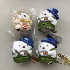 すみっコぐらし　てのりぬいぐるみ　しろくま