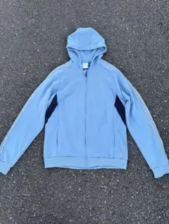 00s アディダス ジップパーカー y2k テック系 シティボーイ