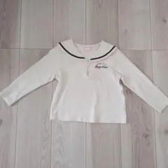 mezzo piano セーラー襟 長袖カットソー 110