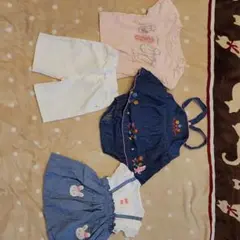 MIKI HOUSE　ベビー　女の子　ワンピース他