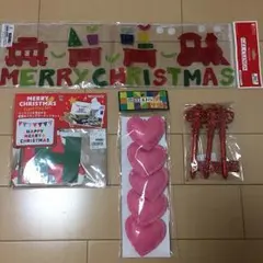 新品 クリスマス オーナメント 4点セット