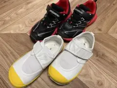 瞬足 運動靴 スニーカー 22 3E オリエンタルトラフィック 上履きセット