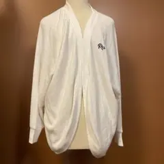 未使用品　RODEO CROWNS ホワイト 長袖カーディガン　フリーサイズ