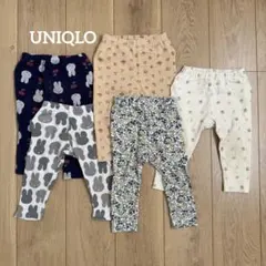 UNIQLO ユニクロ レギンス まとめ売り 5着 サイズ 80 女の子 保育園