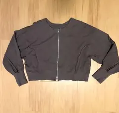 【CIAOPANIC TYPYクロップドダブルジップスウェット】