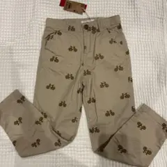 MONOPRIX KIDS 自転車刺繍 ロングパンツ 6歳　　110cm