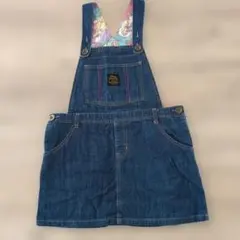 Disney デニムジャンバースカート 120cm