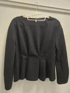 index インデックス　ブラウス　カットソー　黒