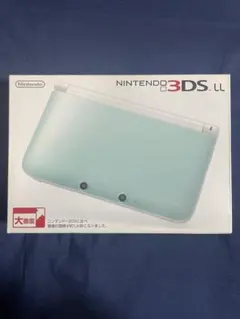 任天堂 3DS LL ミントホワイト 本体+充電器付き