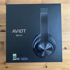 AVIOT WA-Q1 ノイズキャンセリング ワイヤレスヘッドホン折りたたみ 黒