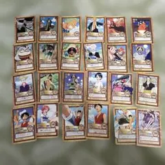 ワンピース シール列伝 キャラクターシール 34枚セット 2002年