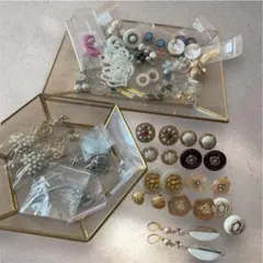 ハンドメイド パーツ ピアス イヤリング 他