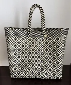 値下げ】【美品】ATAO 【正規品】ワッフルトート ステンドグラス風