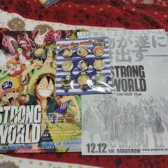 前売り券限定の非売品　ONE PIECE 缶バッジセット