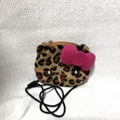 USJ キティちゃん ポシェット　ヒョウ柄