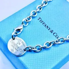 【美品】ティファニー　リターントゥ　オーバルタグ　チョーカー　ネックレス　人気