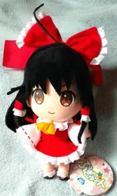 東方project ぬいぐるみ マスコット　博麗霊夢