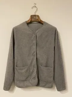 フリースジャケット グレー