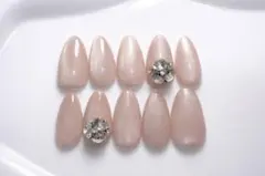 【カラー＆パーツ変更可能】マグネット ワンホン ネイルチップ