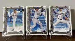 【MLB】ドジャース 日本人3選手セット 大谷翔平/山本由伸/佐々木朗希 RC