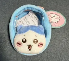ちいかわ 窓付きおかおミニポーチ　ハチワレ