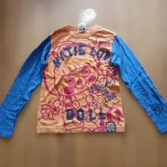 LOVE REVO 長袖Tシャツ 150cm オレンジのサムネイル