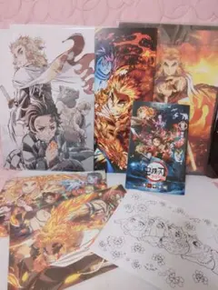 劇場版『鬼滅の刃 無限列車編』 入場者特典6点セット&パンフレット豪華版セット